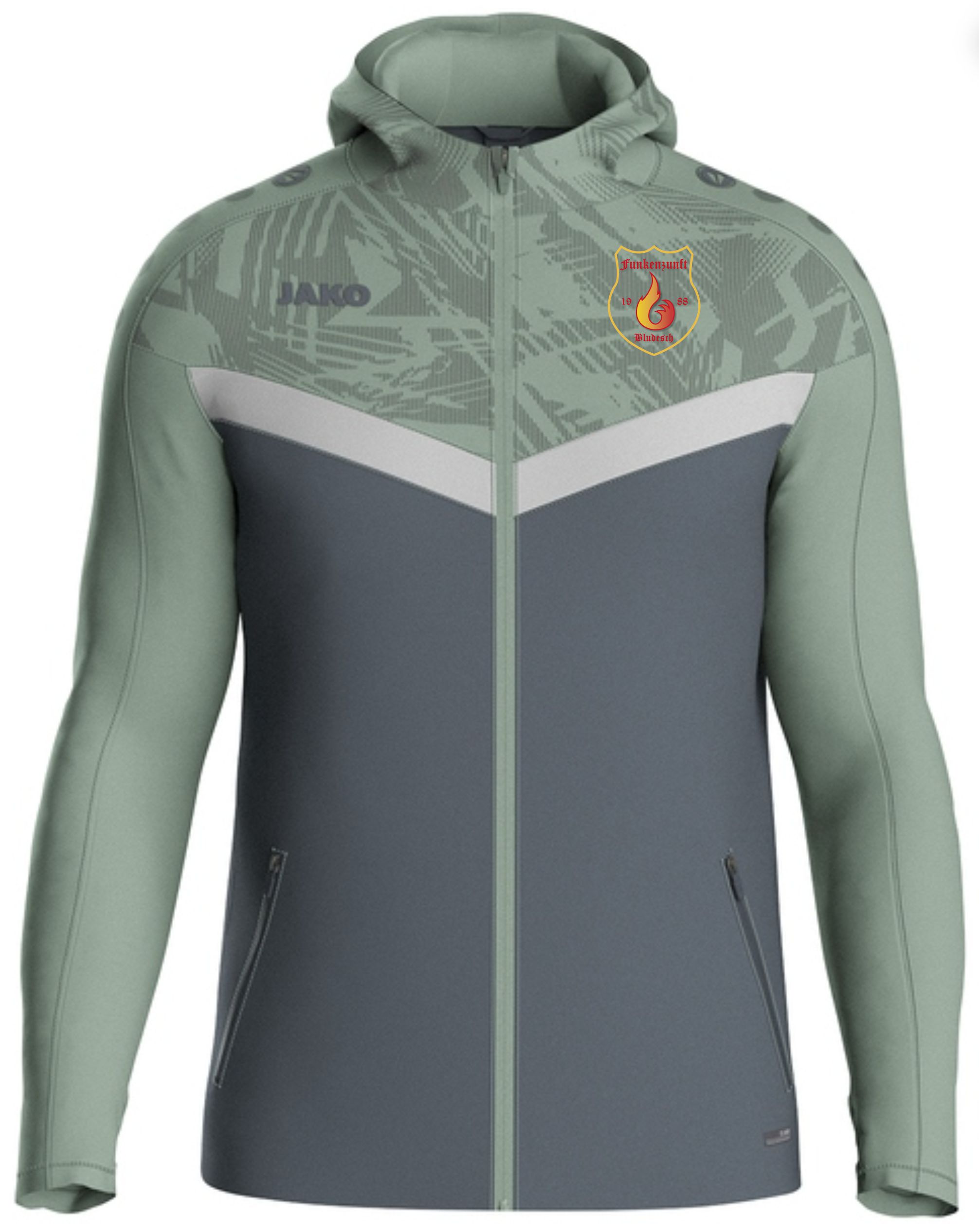 Trainingsanzug anthra light/mintgrün/soft grey