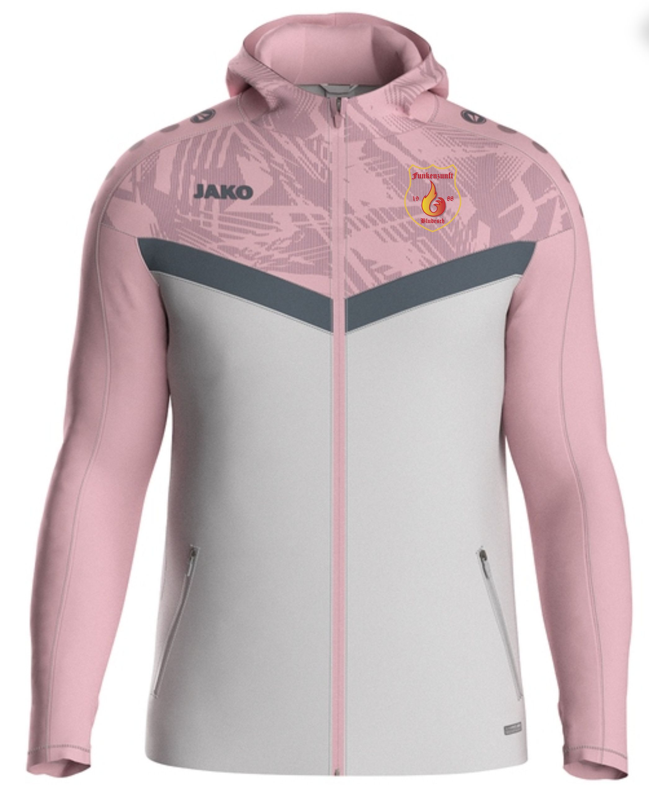 Trainingsanzug soft grey/dusky pink/anthra light